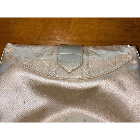 Dior Jadore Cosmetic Bag Only.  Satin Snap Clutch Bag Dior Logo Orig. box - READ - Picture 6 of 16